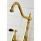 Kingston Brass KS1277PKLBS Duchess Bridge Kitchen Faucet W/Brass Sprayer, Brass KS1277PKLBS - alternate 5